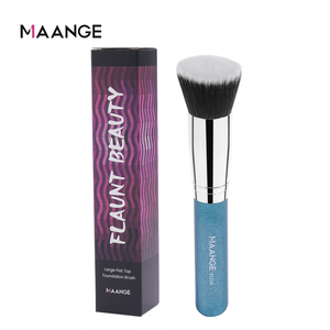 MAANGE – <span class=keywords><strong>pinceau</strong></span> <span class=keywords><strong>kabuki</strong></span> professionnel pour <span class=keywords><strong>fond</strong></span> <span class=keywords><strong>de</strong></span> <span class=keywords><strong>teint</strong></span> <span class=keywords><strong>liquide</strong></span>, marque privée, grand <span class=keywords><strong>fond</strong></span> <span class=keywords><strong>de</strong></span> <span class=keywords><strong>teint</strong></span> plat avec boîte - Product Image 1