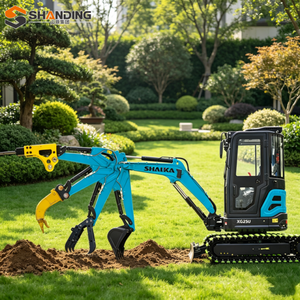 Mini Excavadora de Alta Calidad en Oferta, Excavadora Diesel de 1.7 Toneladas y 2.5 Toneladas, Mini Excavadora de Tierra, Excavadora Pequeña sobre Orugas, Excavadora China - Product Image 5