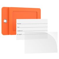 Étiquettes de bagages en PVC à prix d'entrepôt, 26 lettres initiales personnalisables, étiquettes d'identification pliables avec boucle en acier inoxydable