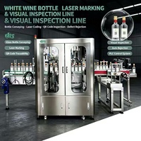 Machine de contrôle visuel haute précision pour bouteilles de Baijiu, détection de défauts d'impression de position d'étiquette, de décalage et de manchons manquants, équipement de tri automatique