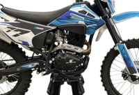 Vente flash - Moto tout-terrain GX 300cc 4 temps à essence, démarrage électrique, >80 km/h, cadre en acier sans soudure, freins à disque doubles, Moto Enduro CQR PR300