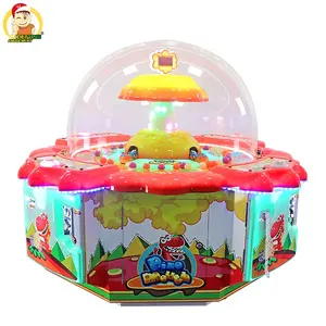4 Player Coin Operated Hungry Hippos Arcade Games Machine For Kids