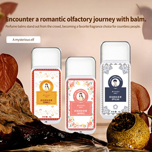 Déodorant portable <span class=keywords><strong>Mini</strong></span> parfum solide en baume pour une fragrance corporelle longue durée - Product Image 1