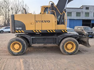 Used Volvo EW145B Wheeled Excavator 14 Ton Hydraulic Digger <b>Construction</b> <b>Machinery</b> for Earthmoving - Product Image 1