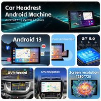 Écran Stéréo IPS QLED Universel 9 10 Pouces avec BT 4G WIFI Carplay Navigation Android Lecteur DVD Multimédia pour Voiture