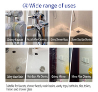 Nettoyant liquide multifonctionnel écologique pour carrelage de salle de bain, baignoire et verre, vente en gros, usine source, traitement de marque OEM