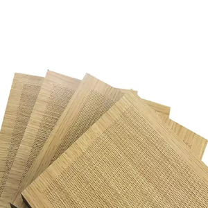 Bảng điều khiển đục lỗ bằng gỗ để giảm tiếng ồn hấp thụ âm thanh trong cuộc họp Rooms-3D giải pháp thiết kế đồ họa mô hình - Product Image 6