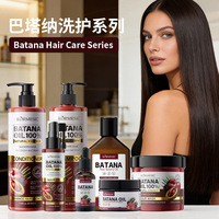 KORMESIC Masque capillaire au Batana, Shampoing au Batana, Après-shampoing au Batana, Huile capillaire, Kit de soins capillaires pour l'exportation