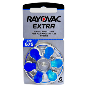Accessoires pour appareils auditifs Piles zinc-air pour appareils auditifs 312 675 13 10 <span class=keywords><strong>Rayovac</strong></span> Extra - Product Image 4