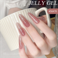 Nouveau Kit de Vernis à Ongles Gel DIY Effet Gelée, Marque Privée, Échantillon Gratuit, Vente en Gros, Bouteille Magnétique