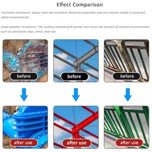 Función anticorrosión <span class=keywords><strong>para</strong></span> todo tipo de estructura de acero Hoja <span class=keywords><strong>galvanizada</strong></span> Tanque de agua Recubierto Pintura epoxi antioxidante - Product Image 3