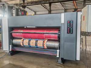 Machine à découper et à imprimer flexo 4 couleurs pour carton ondulé - Product Image 5