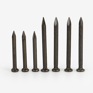 Vente en gros de clous de ciment en acier dur noir haute résistance clous spéciaux en <span class=keywords><strong>béton</strong></span> pour planche de mur de génie civil - Product Image 4