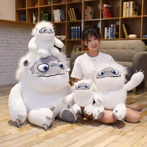 Film Abominable Snow Yeti jouets en peluche mignon Anime poupées oreiller peluches pour enfants filles nouvel an mascotte cadeau