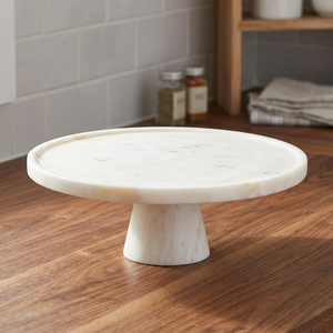 Support à gâteau 8 pièces en os incrusté, écologique, compatible four et lave-vaisselle, pour mariages, anniversaires et célébrations BS INTERNATIONAL - Product Image 1