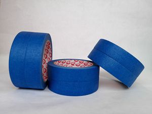 Keysun <strong>Blue</strong> 14 Days UV Resistant Painter's Masking Tape Single Sided Acrylic Adhesive 18mm Crepe <strong>Paper</strong> 50m Jumbo <strong>Roll</strong> - Product Image 2