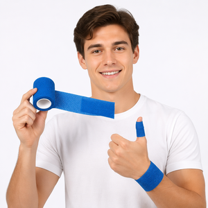 Venda Atlética Deportiva Autoadhesiva en Rollo Transpirable Impermeable Elástica No Tejida y Antiadherente - Product Image 4