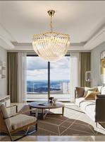 Asfour – luminaires suspendus modernes de luxe, or K9, perles de cristal, éclairage, lustres en cristal, plafond de luxe