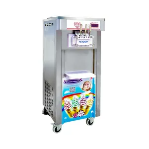 Hot Selling High Quality Three Flavor Soft Ice Cream Machine Soft Serve Ice Cream Making Machine
