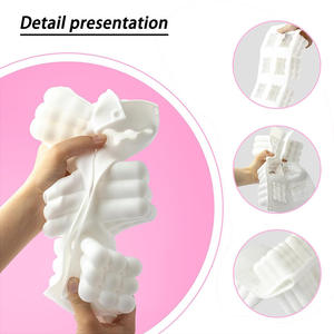 1pcs White Silicone Cube Candle Mold 3D Number Shape for Homemade Soap Fondant Cake Fondant Making Supplies with Opp Bag - Product Image 6