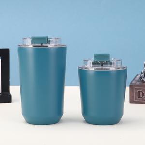 <span class=keywords><strong>Tazza</strong></span> da <span class=keywords><strong>Caffè</strong></span> Personalizzata Senza BPA, <span class=keywords><strong>Thermos</strong></span> di Grande Capacità, Apertura con Un Solo Pulsante, <span class=keywords><strong>Tazza</strong></span> in Acciaio Inox 304 con Coperchio - Product Image 6