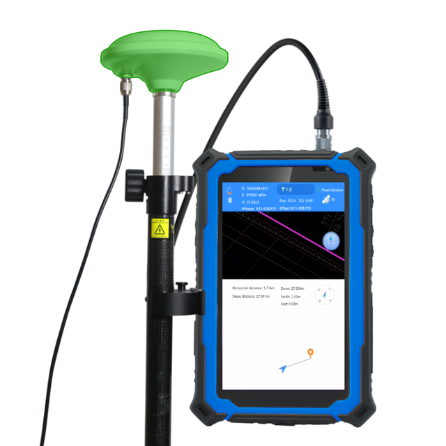 OEM T71GF Wholesale 7 Inch 4G WIFI 8+128GB RTK GPS GNSS Industrial Rugged Tablet PC Octa Core 10000mAh Android MTK Base
