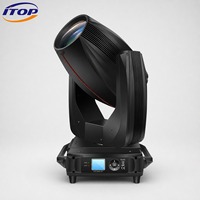 Projecteur LED DMX512 380W à tête mobile, faisceau spot et wash pour mariages, fêtes et événements