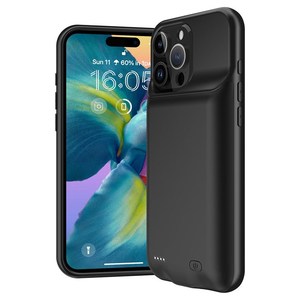 B19S pour iPhone 16 Pro Max Étui de chargeur portable <span class=keywords><strong>7000mAh</strong></span> <span class=keywords><strong>Batterie</strong></span> <span class=keywords><strong>externe</strong></span> pour téléphone - Product Image 2