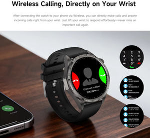 Montre connectée 2026 Watch 6 Pro avec écran IPS de 1,5 pouce, Android, appels, suivi multisports, IP67, charge magnétique, réveil - Product Image 4