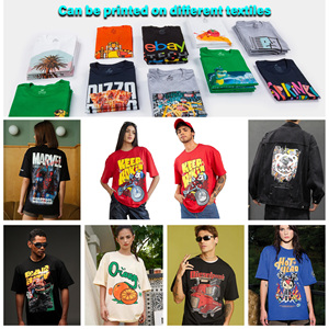 Neue DTF Tintenstrahl-Folienaufkleber T-Shirt Druckmaschine Wärmeübertragung Sublimation Rollendruck <span class=keywords><strong>Flex</strong></span> XP600 Druckkopf A3+ Halbautomatisch - Product Image 6