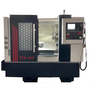 Torno CNC de bancada inclinada para metal y máquina de torneado CNC con herramientas motorizadas - Product Image 2