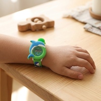 Montre numérique pour enfants en PVC avec logo personnalisé, cadeau promotionnel en gros
