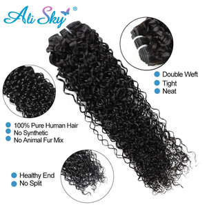 มัดผมหยิก-ผมอินเดียผมหยิกหยักศก - Product Image 2