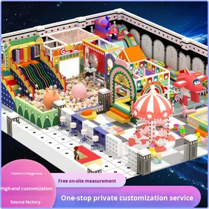 Juguetes para bebés Soft Play House Playroom Kids Indoor Playground Equipment Toboganes para niños - Product Image 5
