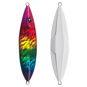 Señuelo de pesca duro personalizado de plomo de movimiento lento 150g 200g 250g con lámina de estampado en caliente láser para pesca de lubina en el fondo - Product Image 5