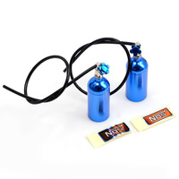 Bouteille d'azote NOS Simulation de haute qualité pour pièces de voiture de dérive de chenille 1/10 RC Traxxa s Trx4 Defender Axial SCX10 RC4WD D90