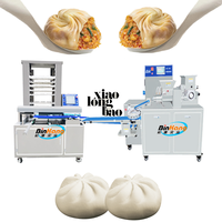 BK-900 Machine automatique à Xiao Long Bao en acier inoxydable de qualité alimentaire, 10-60 pièces/min, pour usage commercial et domestique, pour soupes et dumplings aux céréales