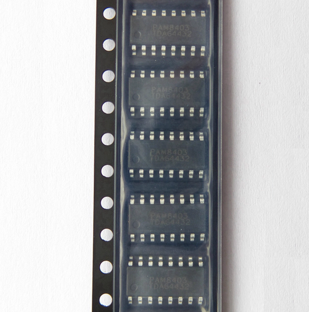 PAM8403 SOP-16 New Original Audio Amplifiers IC Chip Good Price Integrated Circuits Electronic Components