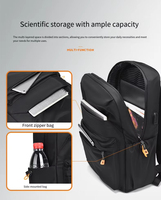 Sac à dos d'ordinateur portable professionnel imperméable personnalisable en stock, grande capacité, pour adolescents, voyages scolaires, sacs d'école de haute qualité