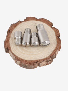 Vis à tête ronde en acier inoxydable 304 métrique, diamètre de la tête 10 mm, classe 8, filetage grossier, finition brute - Product Image 6