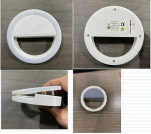 Clip <span class=keywords><strong>de</strong></span> conception <span class=keywords><strong>de</strong></span> batterie personnalisée <span class=keywords><strong>sur</strong></span> anneau <span class=keywords><strong>de</strong></span> selfie avec 36 LED pour téléphone intelligent - Product Image 6