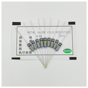 Resistencia de Película de Carbón de Óxido Metálico de 100G, 41, 3W, 6.8, 10K, 5.6, 4K7 Ohmios, 1, <span class=keywords><strong>440</strong></span>, 2W, Axial, 5 Códigos, 100 Ohmios - Product Image 2