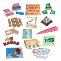 Set Montessori Estándar Internacional de 120 Piezas para Instituciones Educativas y Escuelas