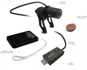 Kính Lúp Nha Khoa Loại Clip Độ Nét Cao 3W Bộ Lọc Đèn Pha Cung Cấp Pin Chuyển Đổi Độ Sáng Khung Kính Lúp Kính Sử Dụng - Product Image 1