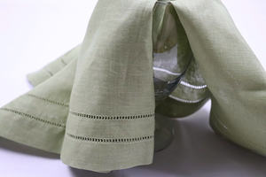 Colección de Ropa de Mesa de Lujo, Servilletas Hechas a Mano 100% Lino, 60x60cm, Dobladillo con Doble Costura para Hotel, Boda, Restaurante - Product Image 4