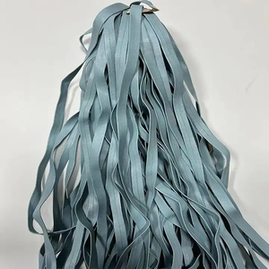 Bande de garniture à coudre en polyester réfléchissant haute visibilité EN20471 pour équipement et vêtements d'extérieur Couleurs orange/vert - Product Image 1