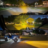 LLevo Offorad 4x4 240w barre lumineuse led 42 pouces barres lumineuses bicolores à une rangée