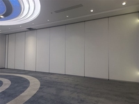 Cloison acoustique mobile pour salle de banquet, cloison amovible acoustique, cloison mobile acoustique, utilisée pour les bureaux
