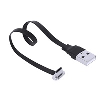 Rechtwinkliges, flaches 8-PIN-FFC-Kabel, dünnes FPC-USB-C-Datenkabel, PVC, OEM-Standard, Micro-USB, geflochten, 2A