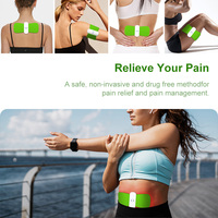 Appareil TENS sans fil pour physiothérapie, stimulateur musculaire électrique avec télécommande via application, dispositif de soulagement des douleurs menstruelles